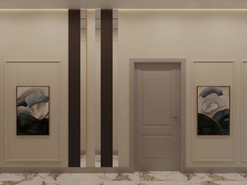 Современный проект квартиры 116 м² для семейной пары