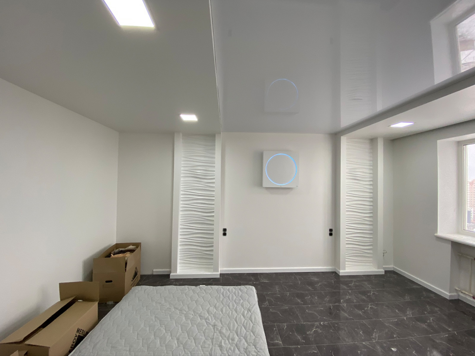 Спальня в белом тоне