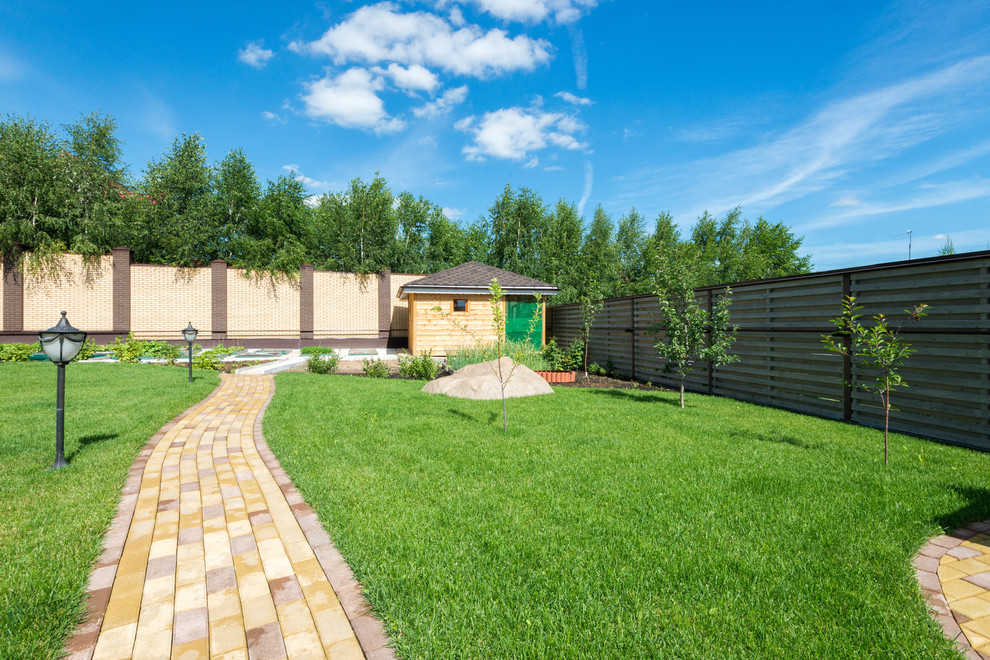 Гостевой дом-баня из клееного бруса