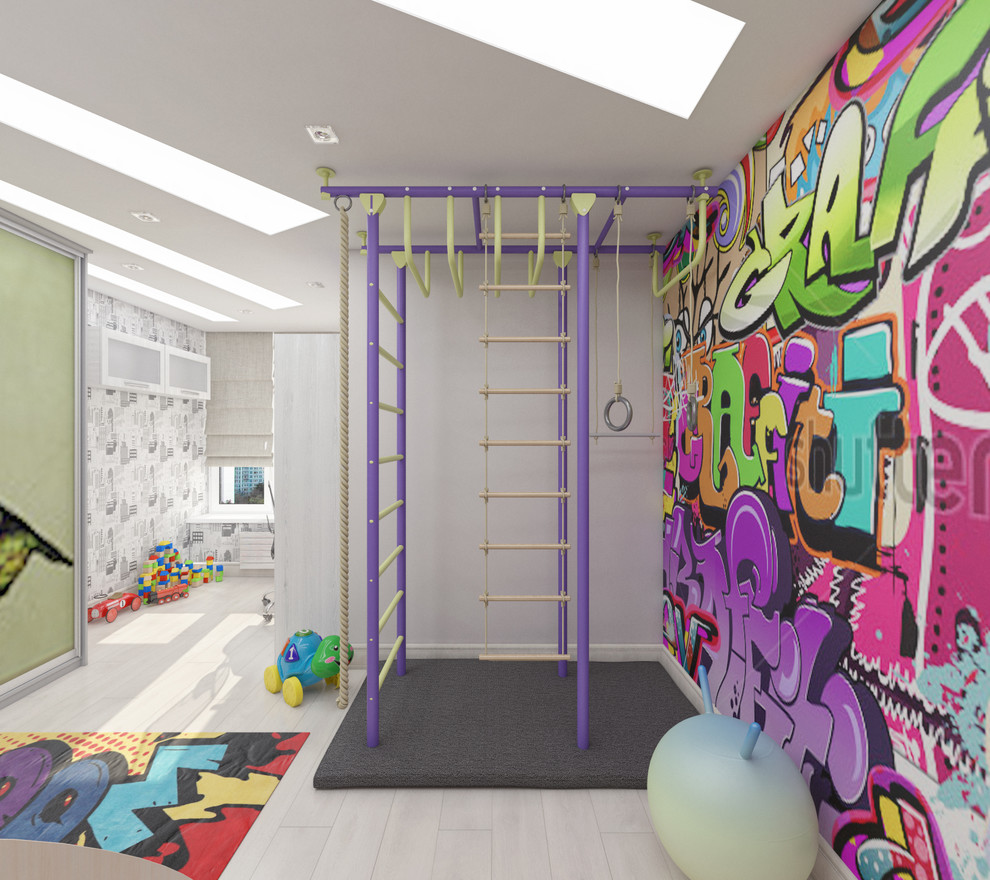 Дизайн интерьеров трёхкомнатной квартиры. Современный стиль.