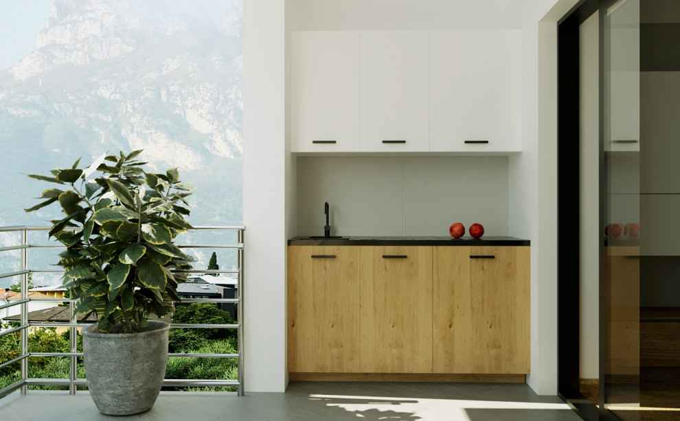 Progetto di ristrutturazione di una casa spaziosa unifamiliare.