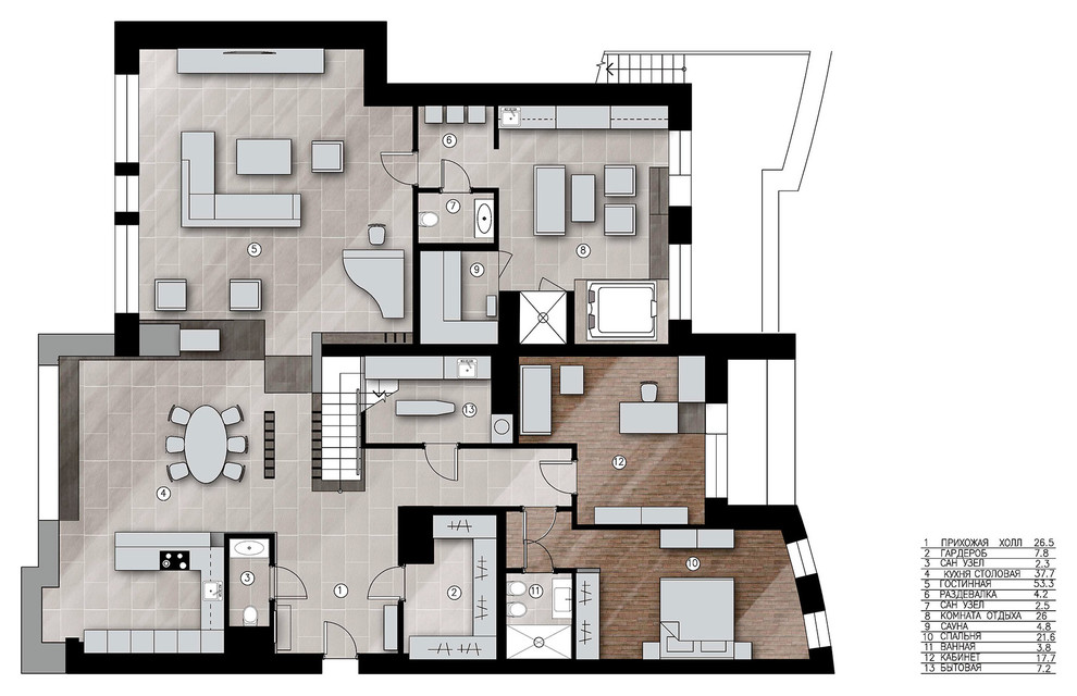 Пентхауз в Москве