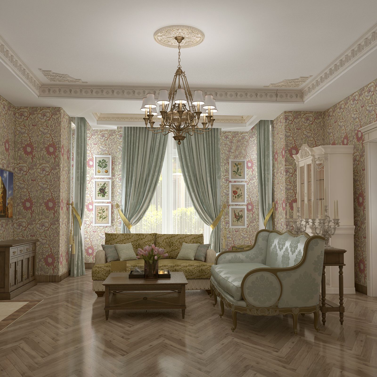 Дом в классическом