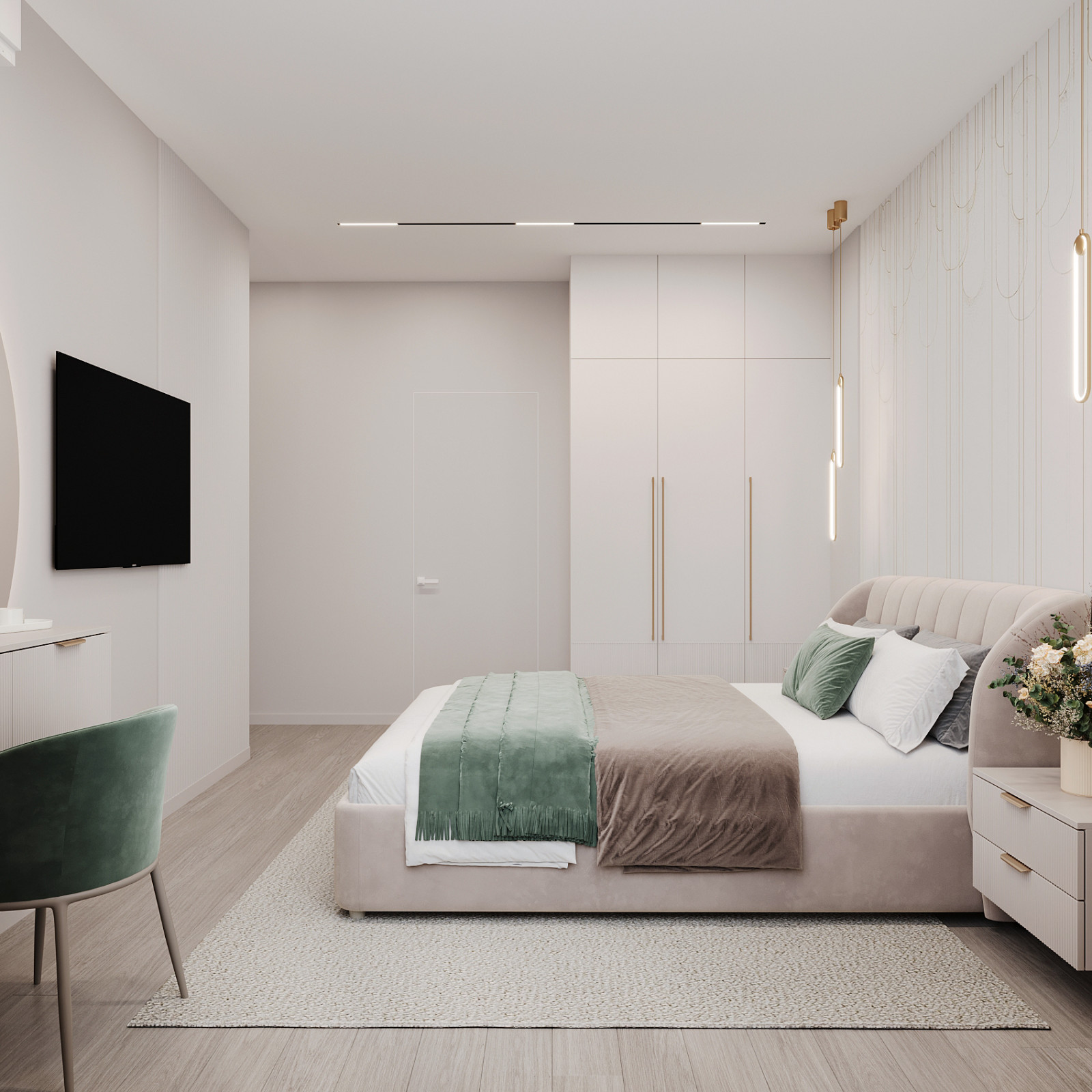 Спальня в современном стиле 1