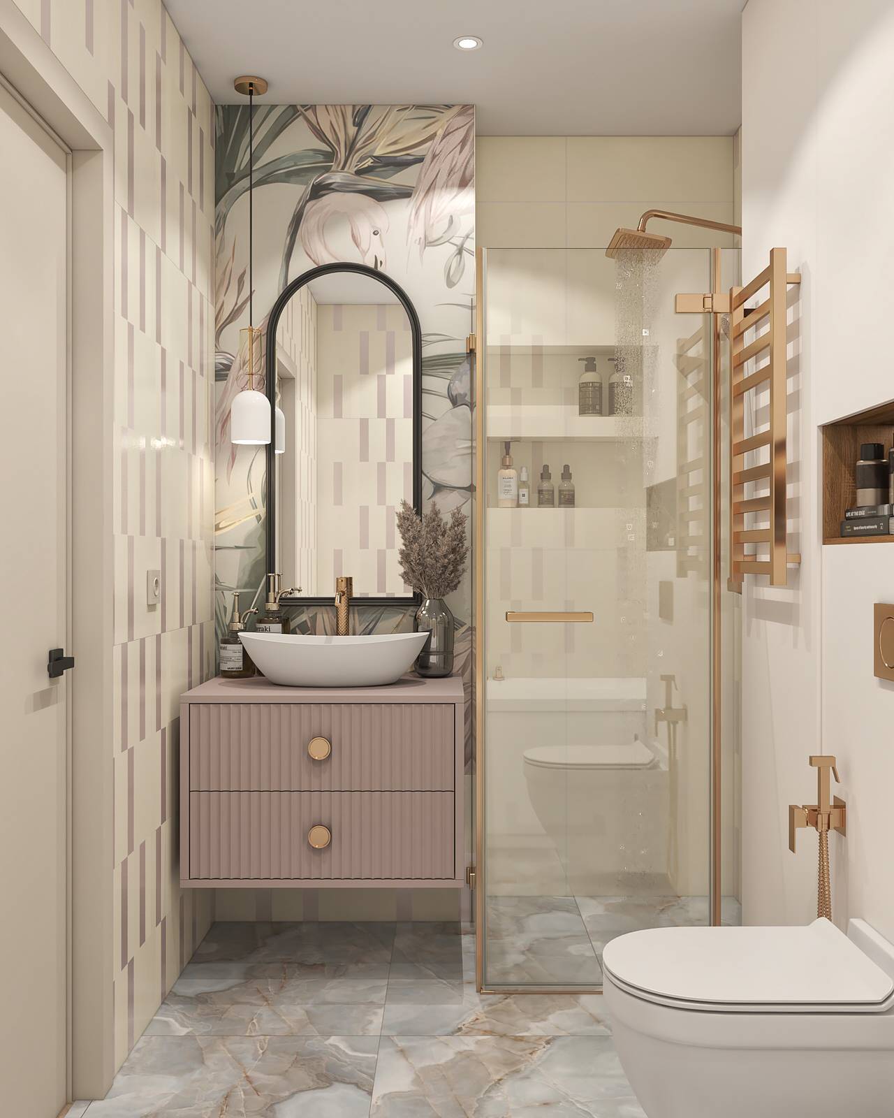 Яркая и спортивная квартира