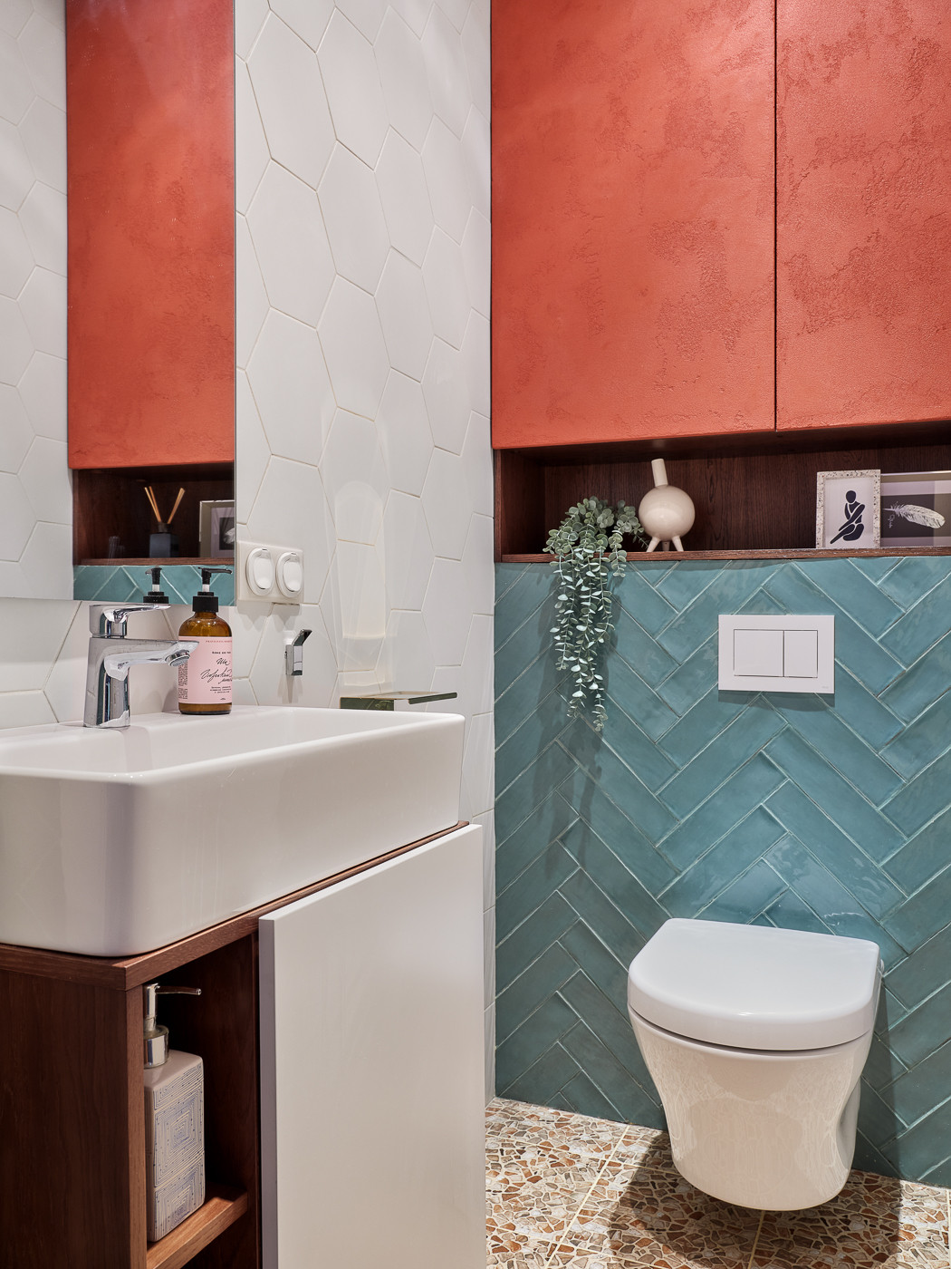 Реализованный проект санузла в ЖК Черняховского.