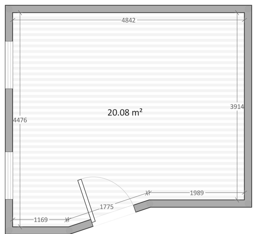 Обложка проекта: Дизайн спальни для холостяка