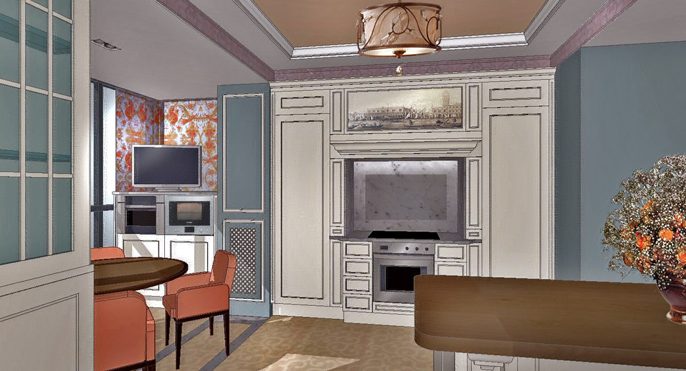 Проект квартиры в ЖК "Балтийская жемчужина"