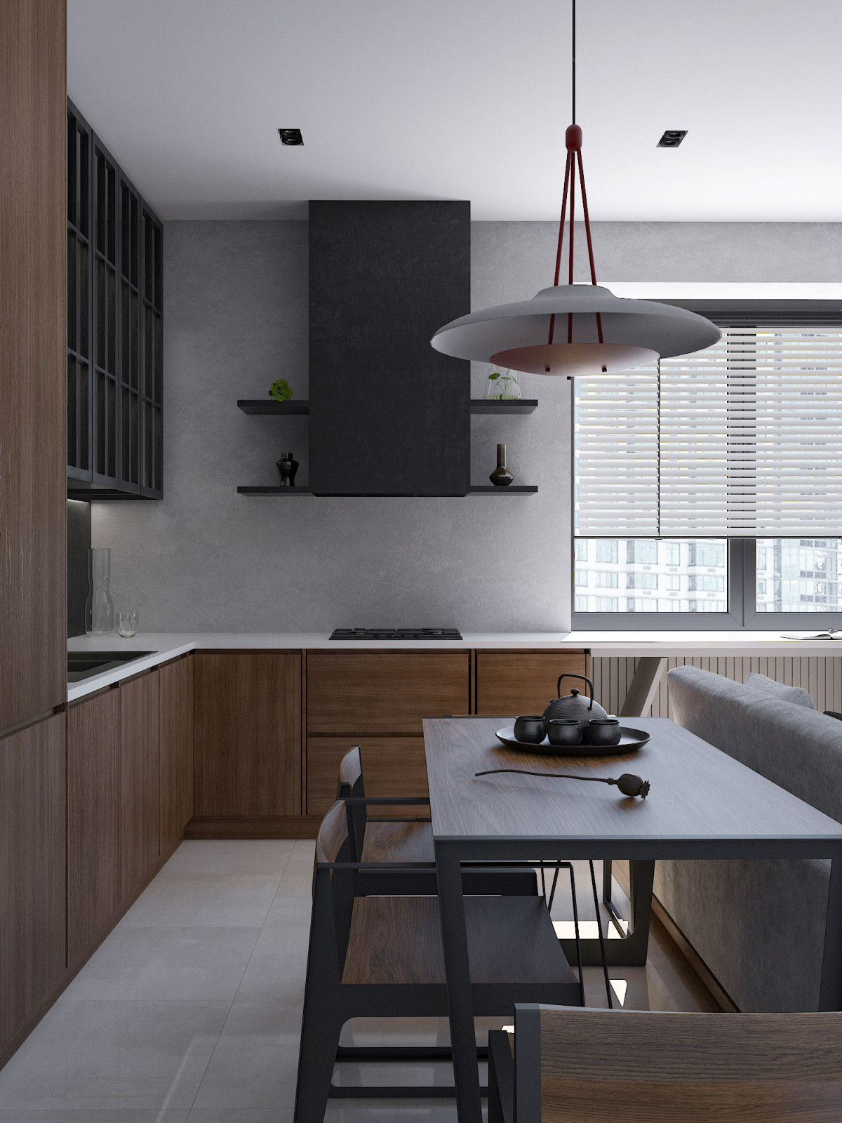 Обложка проекта: Квартира с азиатскими мотивами