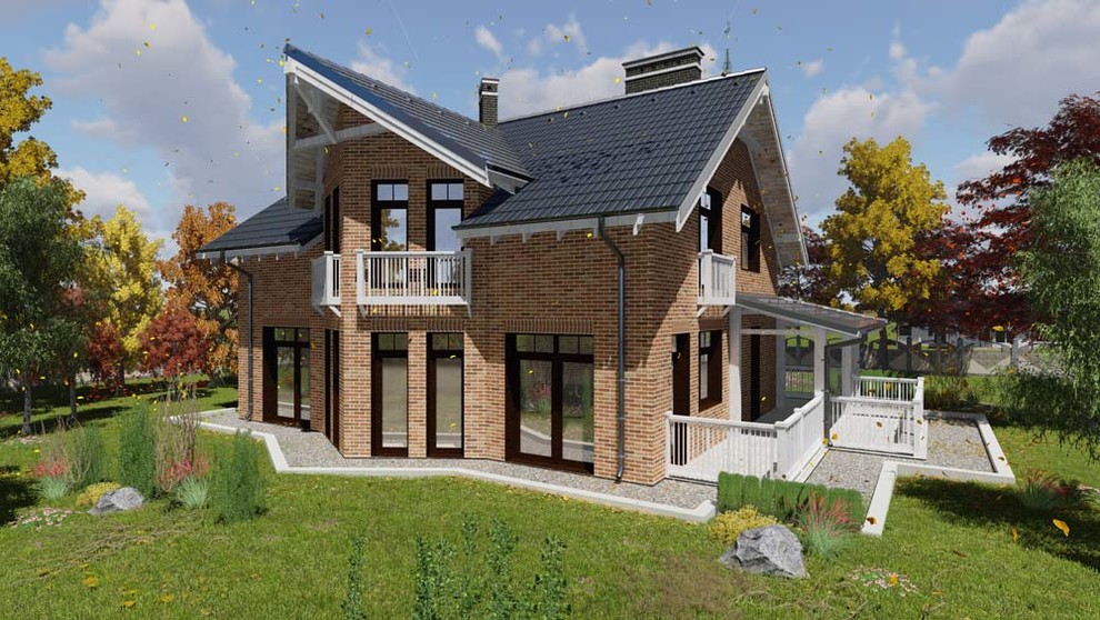 Обложка проекта: Дизайн проект фасадов в г. Калининград