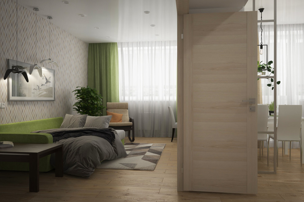 Дизайн проект однокомнатной квартиры