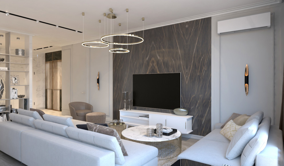 Проект интерьера квартиры в жк "Адмирал" г.Ростов-на-Дону