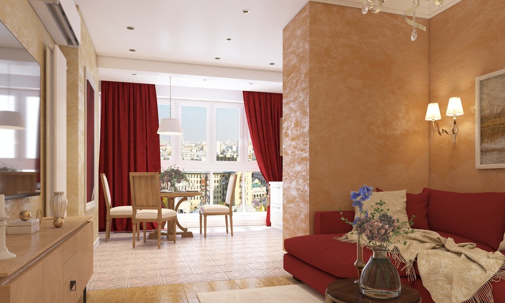 Обложка проекта: Проект квартиры в классическом стиле. Москва