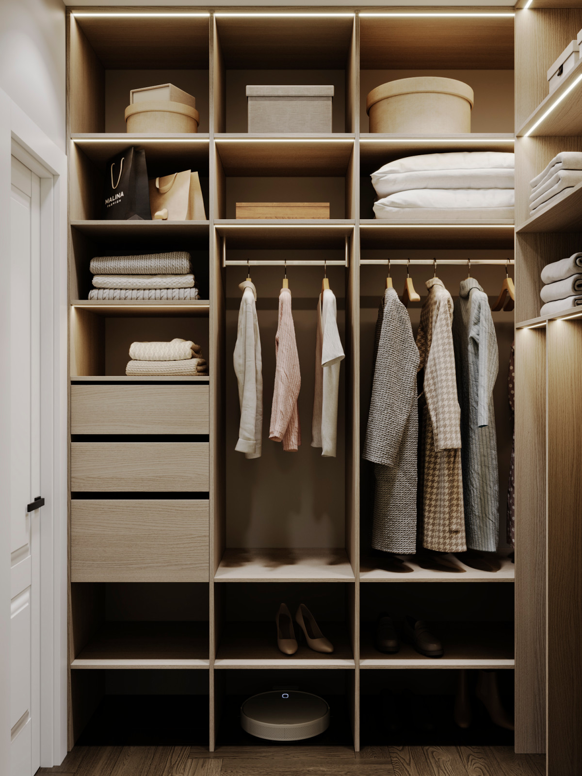 Уютный интерьер в ЖК Западный Порт