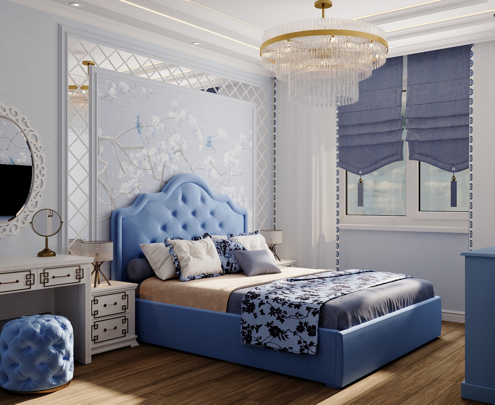 Дизайн-проект дома у моря в стиле нео-классика