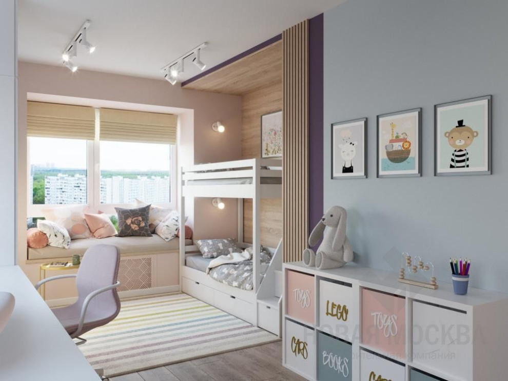 Дизайн-проект трехкомнатной квартиры 80 кв.м в ЖК «Аннино парк»