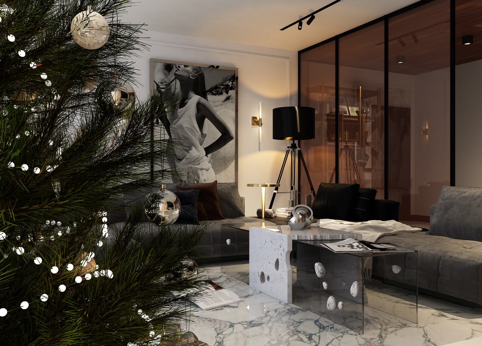 Vacation home. Living room