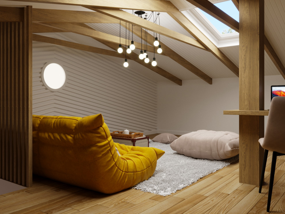 Обложка проекта: Домик в горах с видом на море