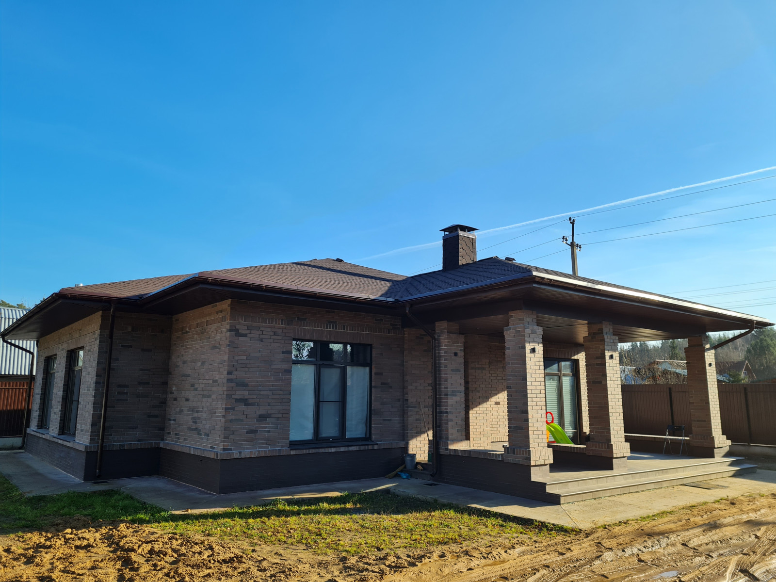 Проект одноэтажного дома 112 кв.м. в Московской области