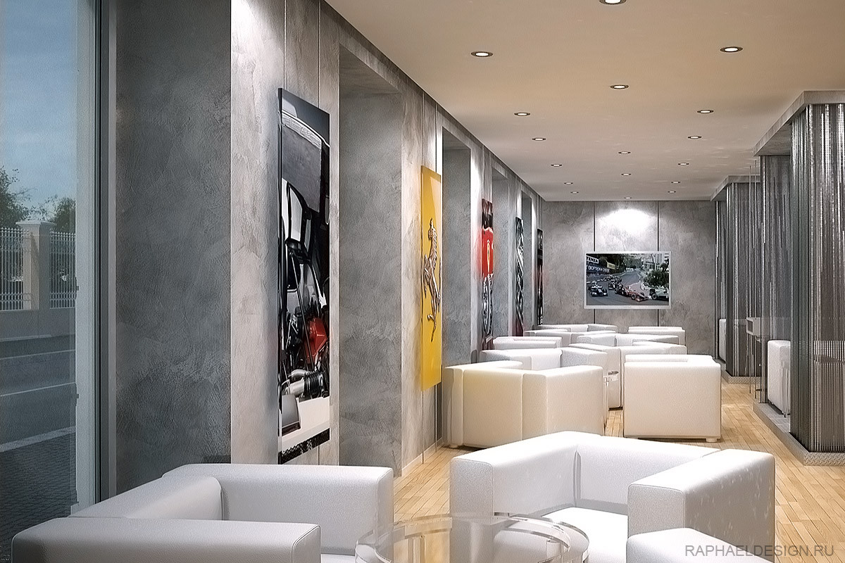 Дизайн интерьера винного ресторана