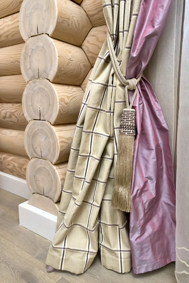 Бревенчатый дом в Подмосковье