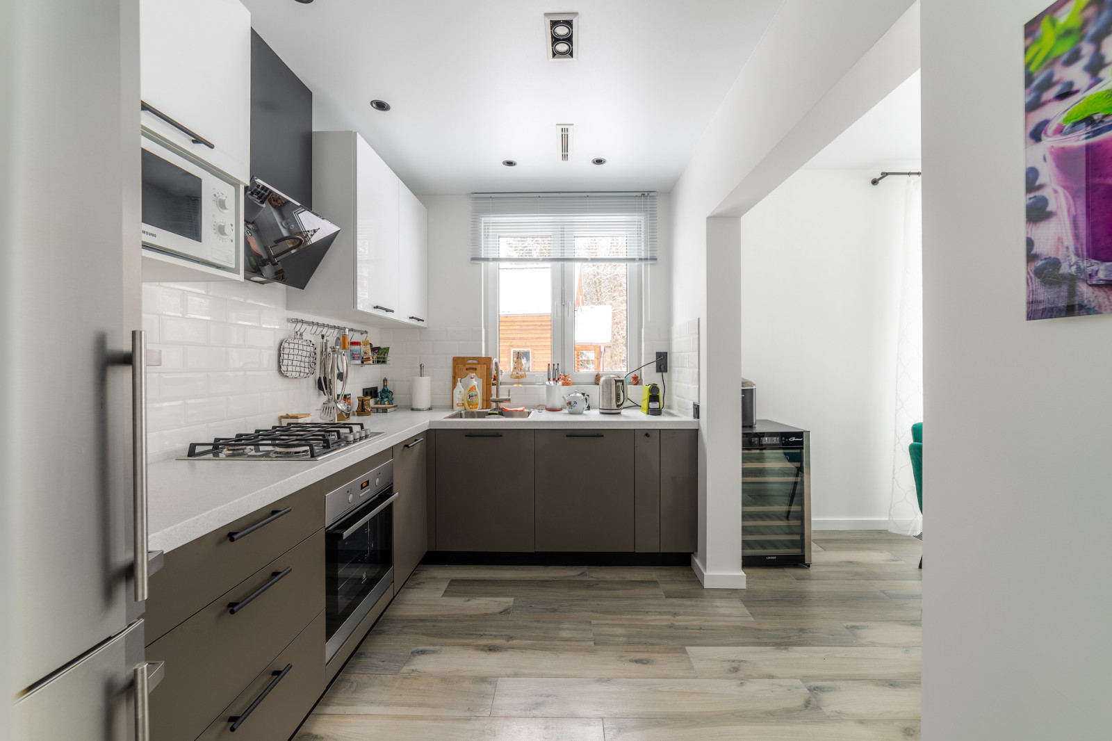 Дом в Назарьево 175 кв. м. Проектные решения 1-го этажа.