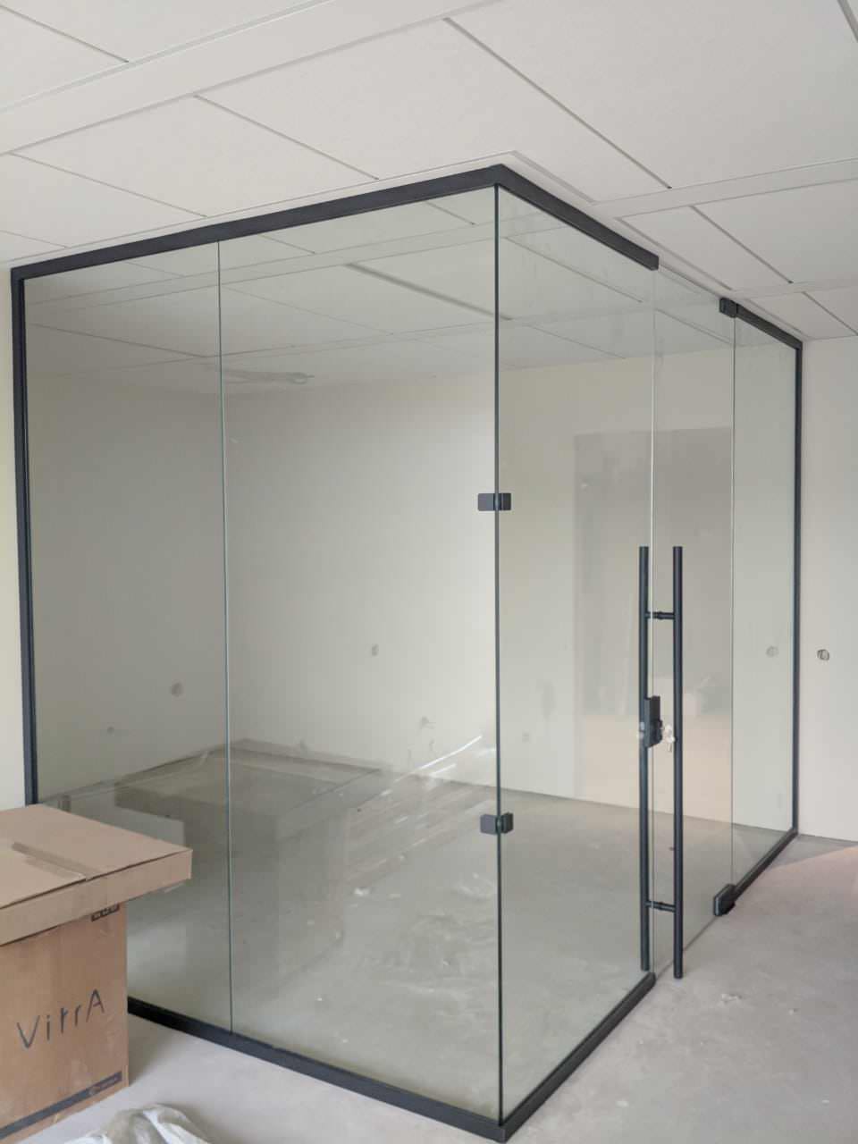 Обложка проекта: Стеклянные офисные перегродки на Пионерской