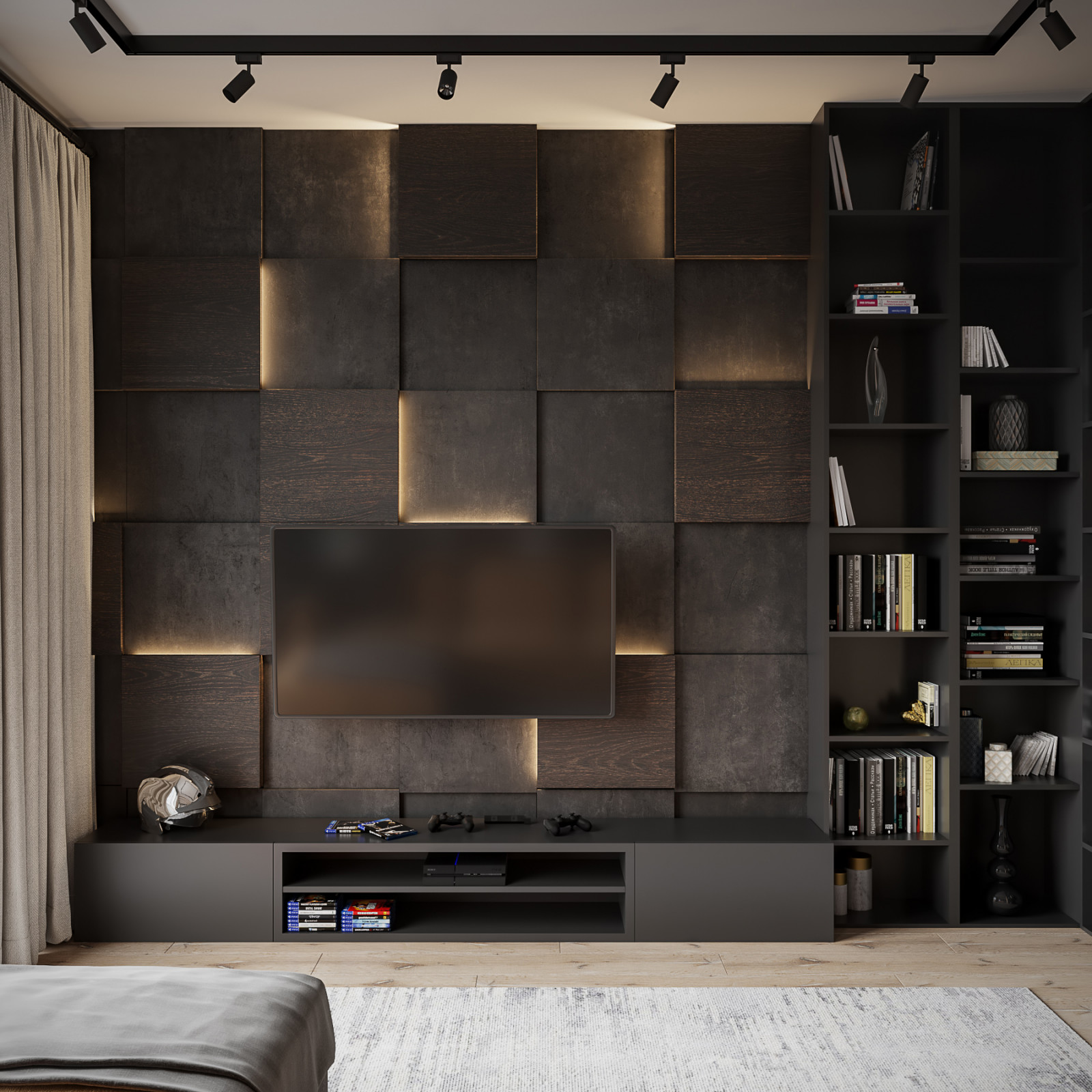 Квартира - студия в стиле Лофт