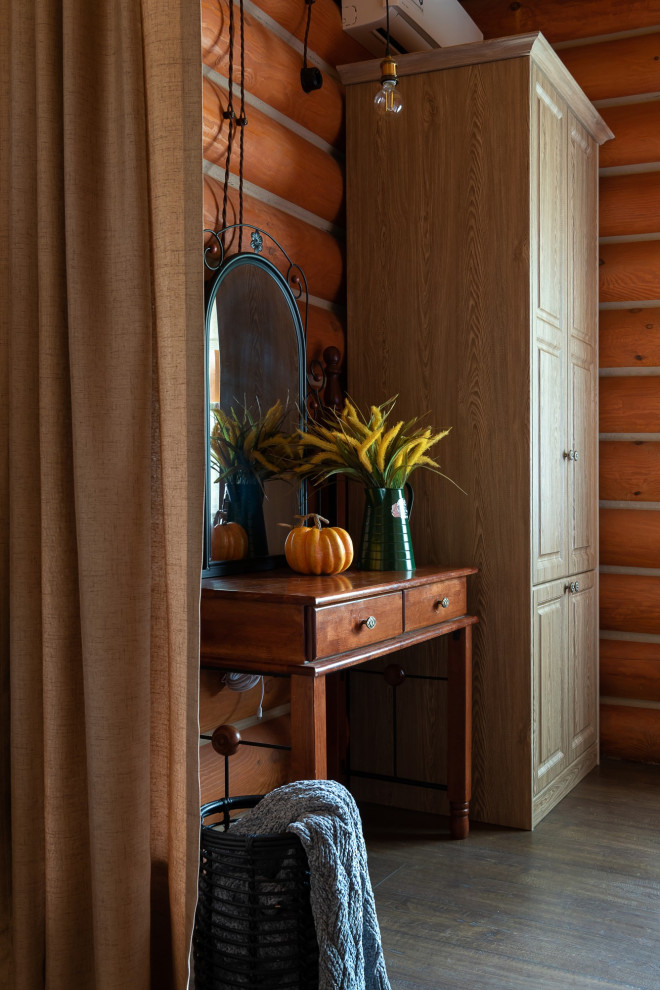 Дом из сруба. Русский исторический дизайн.