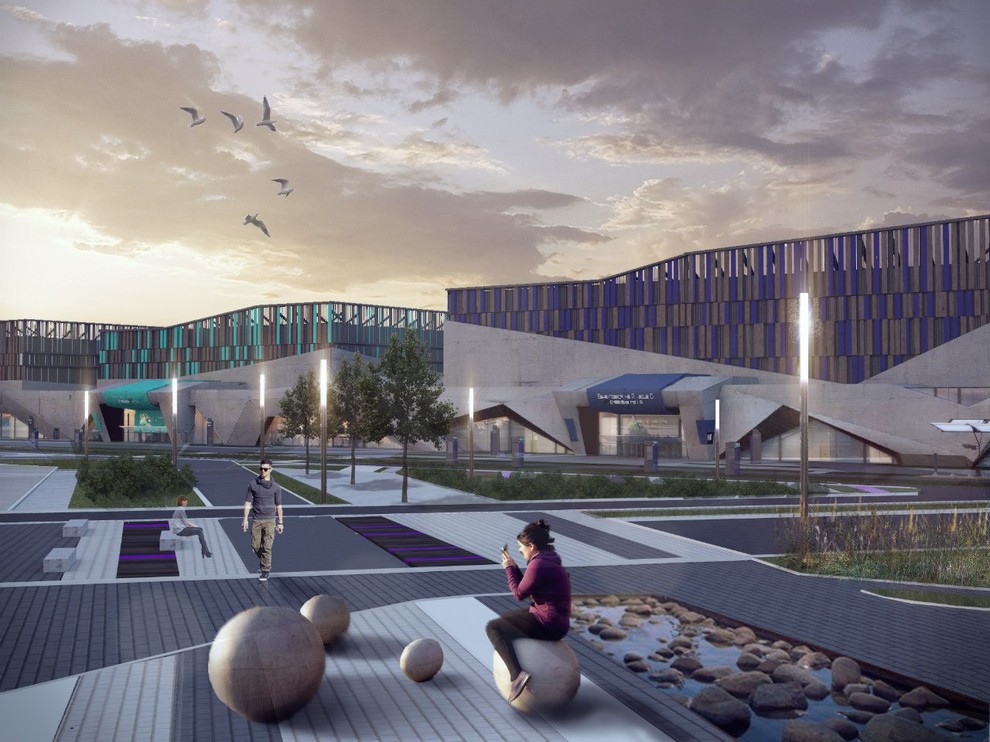 Дизайн-концепция архитектурной среды конгрессно-выставочного комплекса