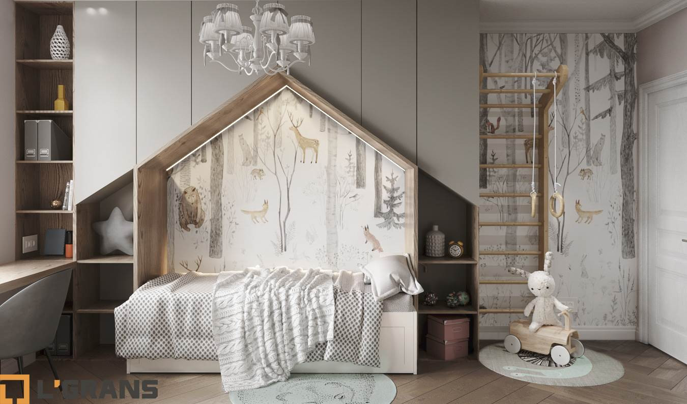 Дизайн проект интерьера квартиры в ЖК Пионерский