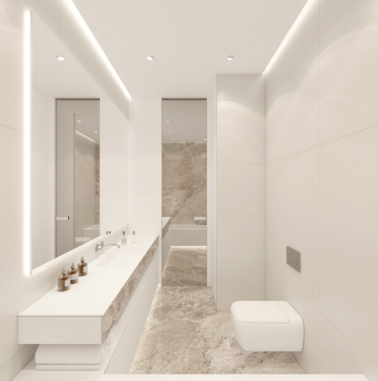 Бирюзовый минимализм