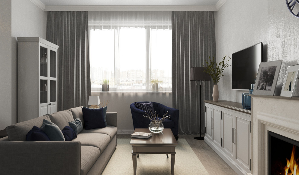 Обложка проекта: Кухня-гостиная