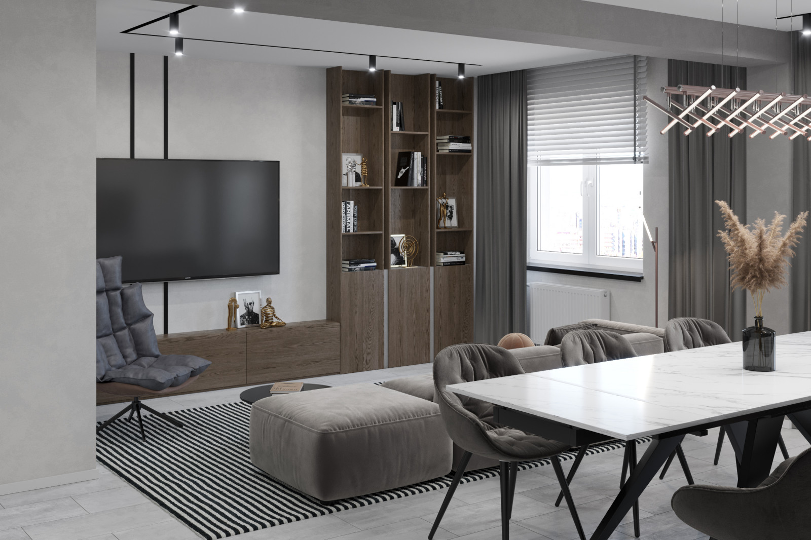 Квартира 70 м2 для холостяка