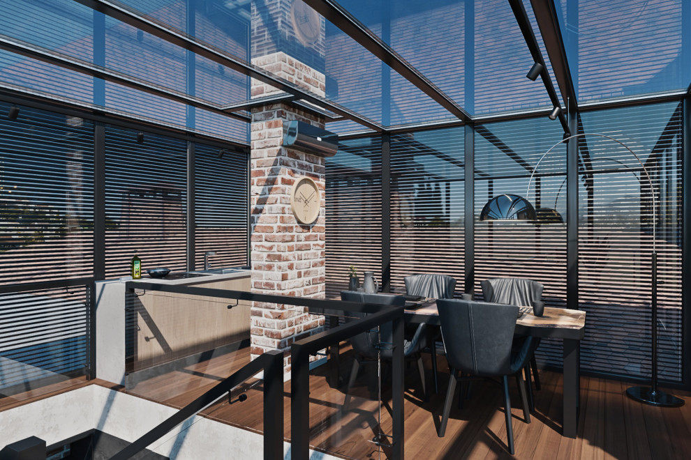 Терраса пентхауса в г. Сочи