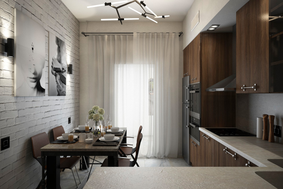 LOFT для молодой семьи. 60м2