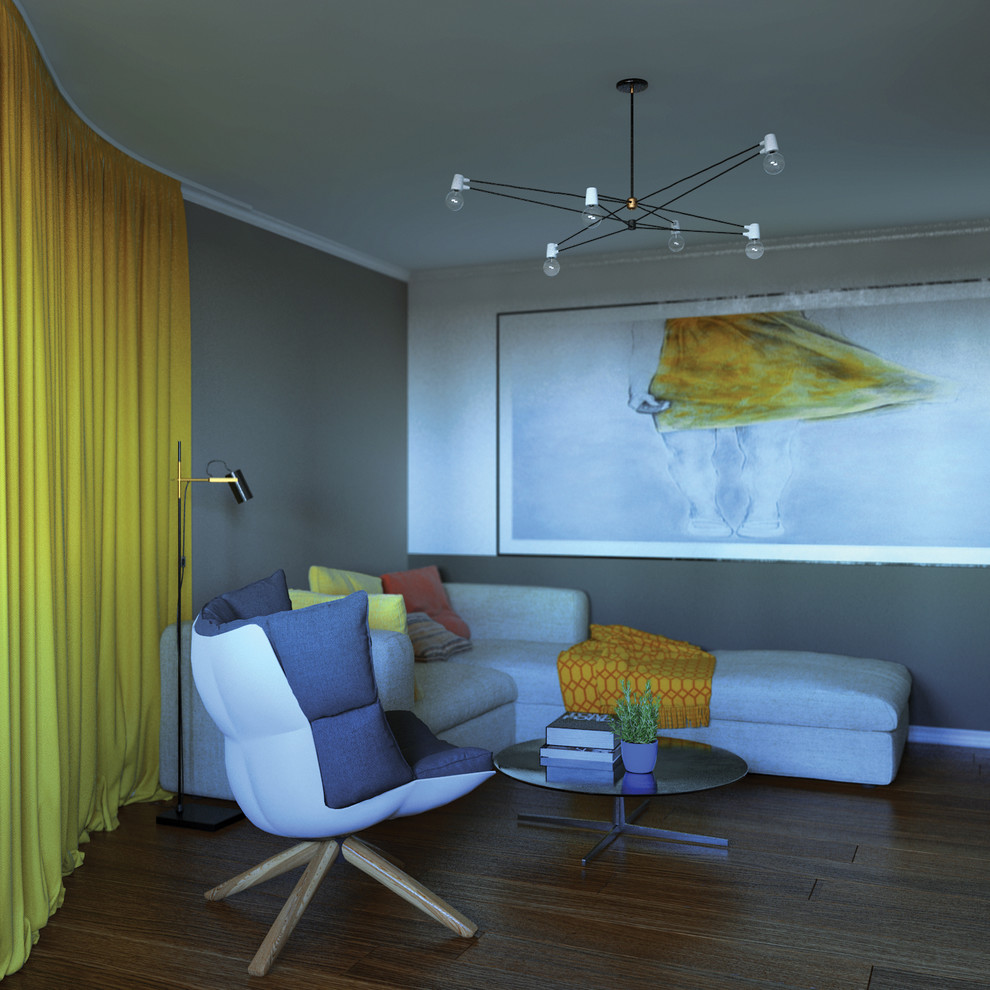 дизайн квартиры 40м2 в современном стиле