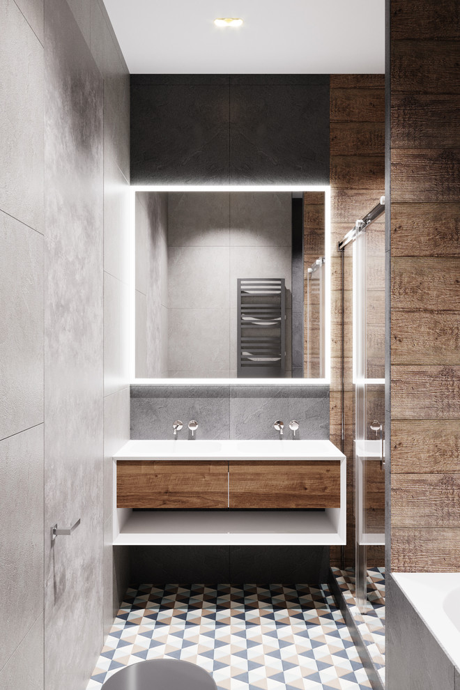 Квартира 148 кв.м.  в современном стиле в ЖК Вавилова 4.