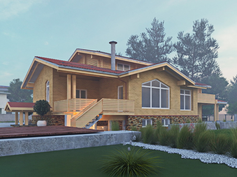 Обложка проекта: Проект дома в Новосибирске