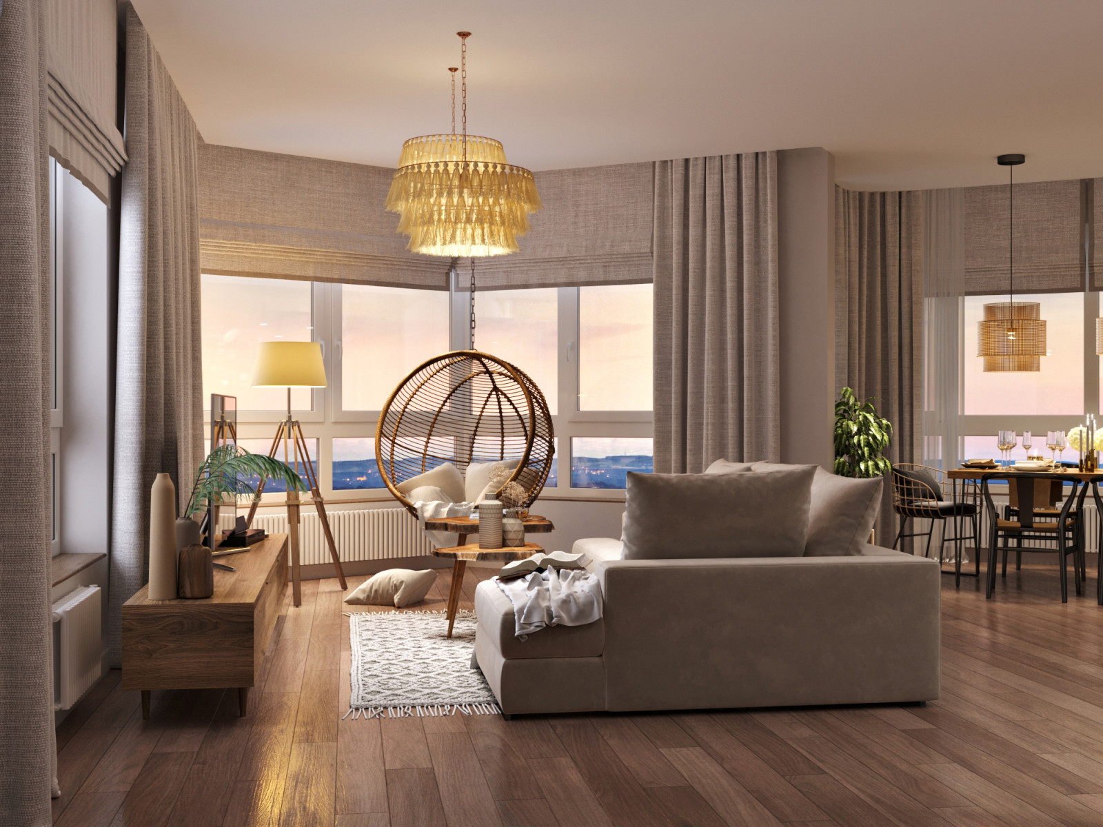 Дизайн проект в ЖК LEGENDA