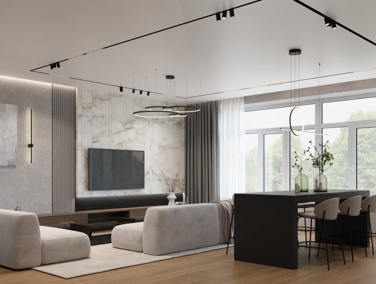 Дизайн интерьера в г.Томске Таун-хаус