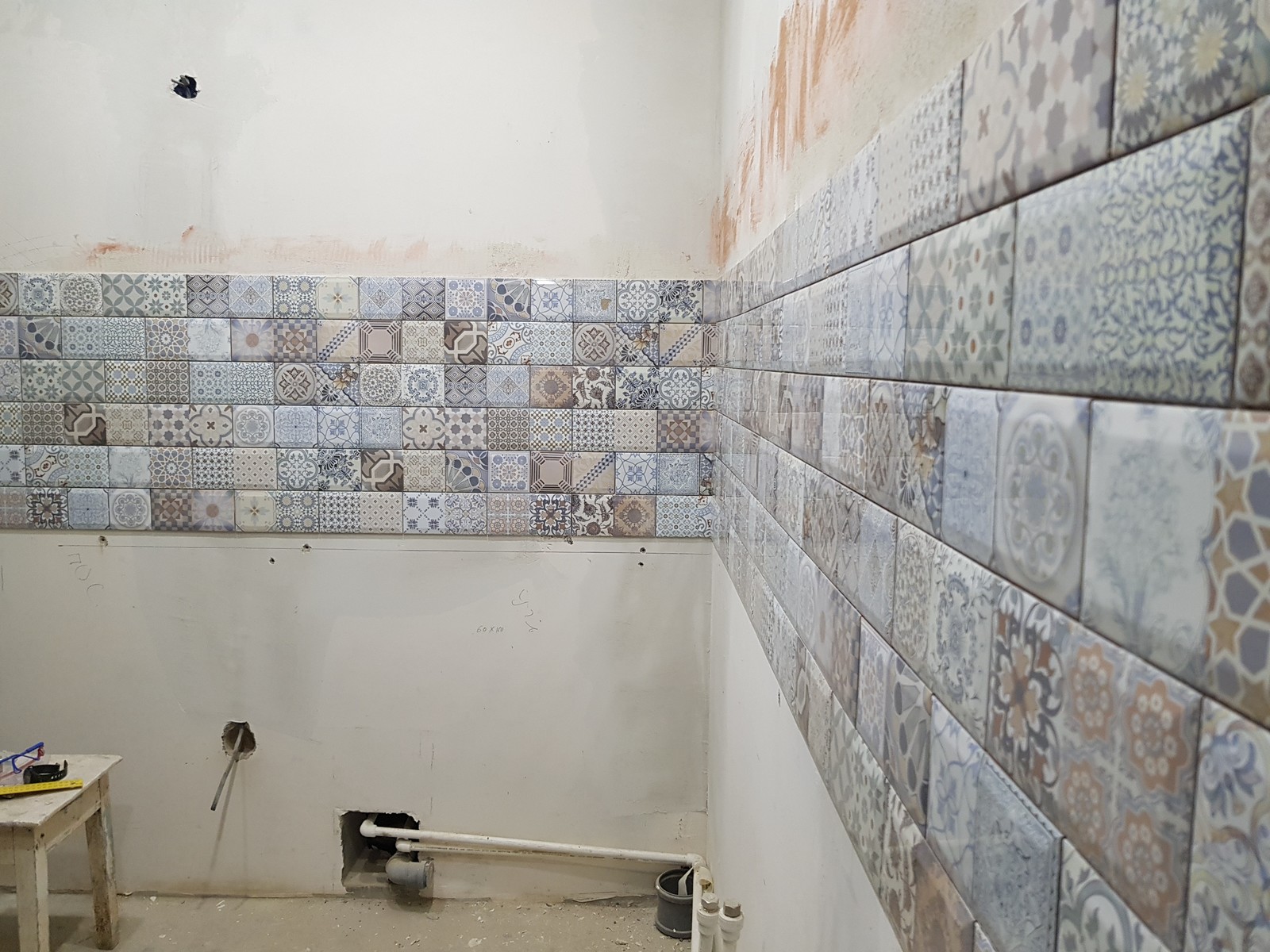 фартук на кухне.