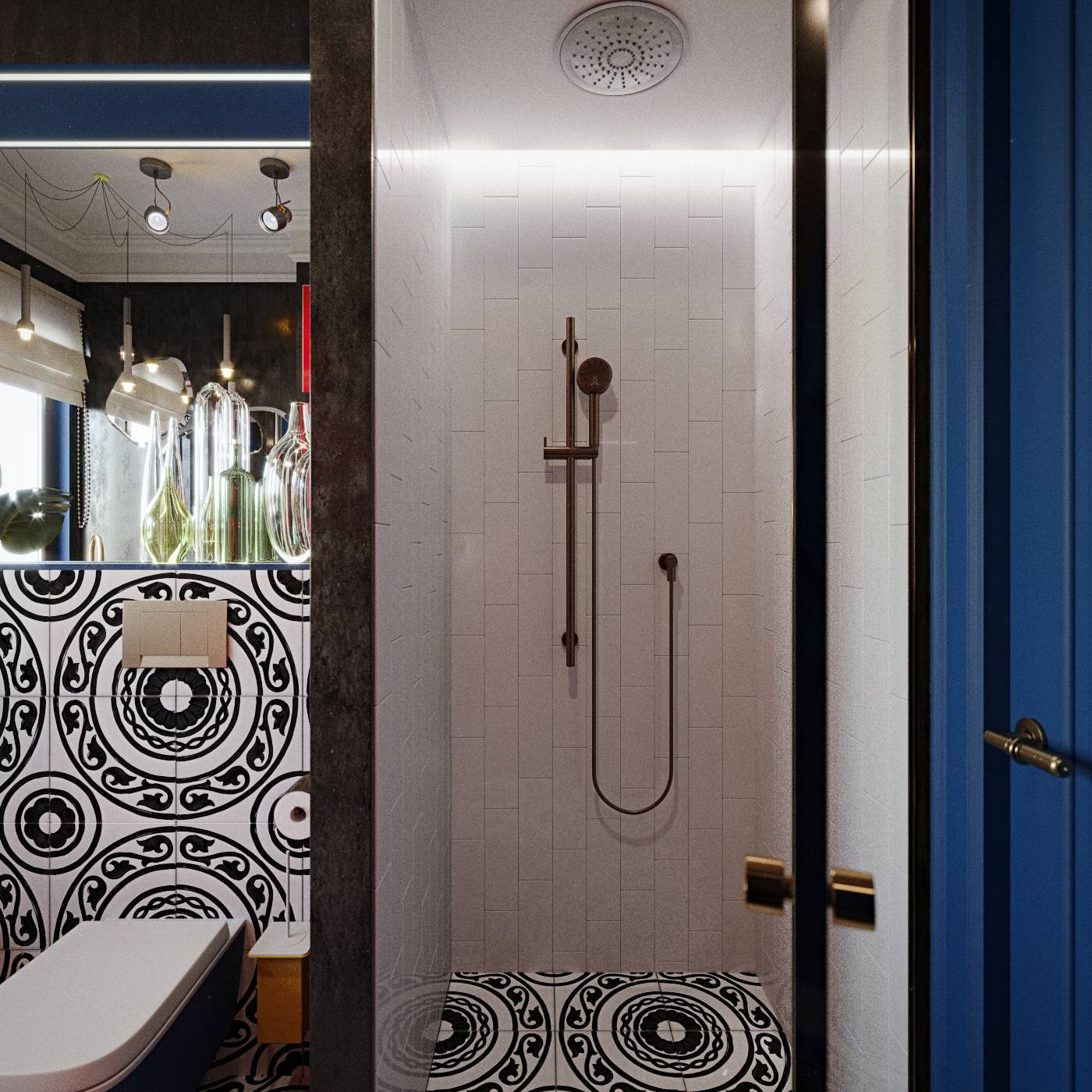 Гостевая ванная. Квартира в Испании