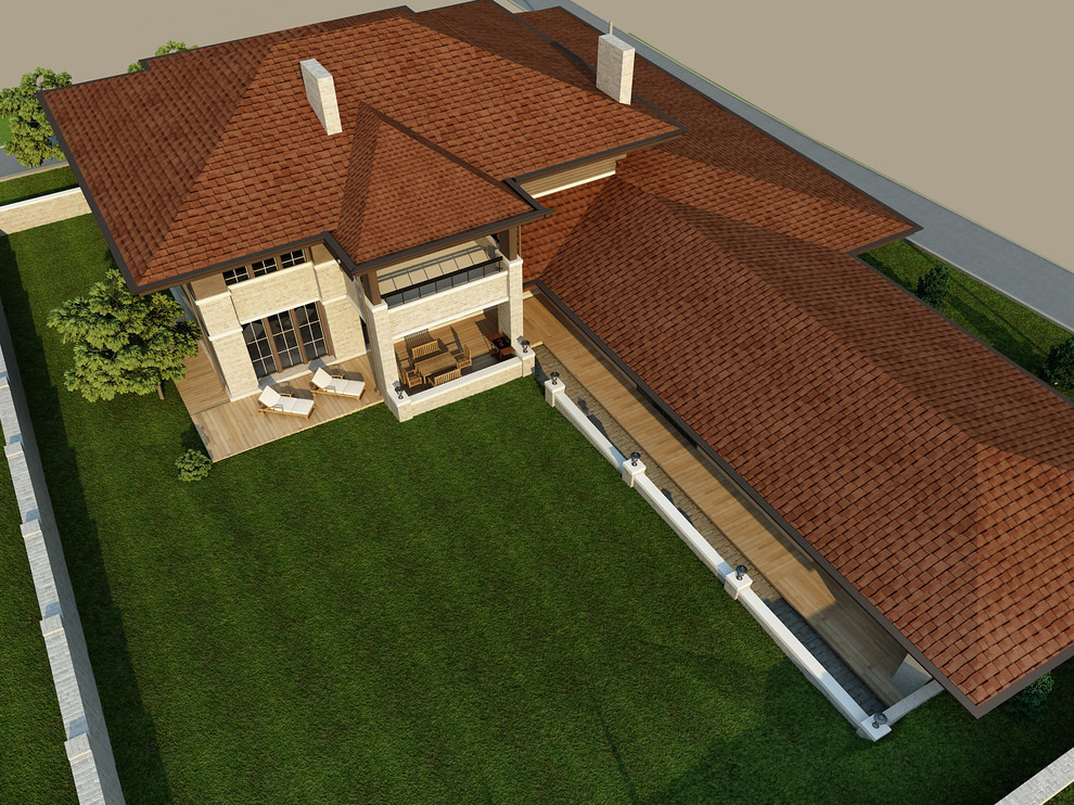 Дом в стиле Л.Райта