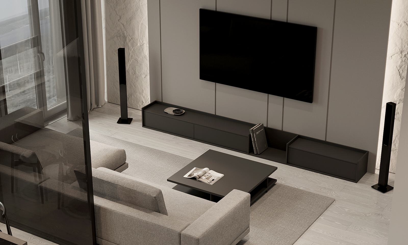 ЖК "Welltown" (гостиная)