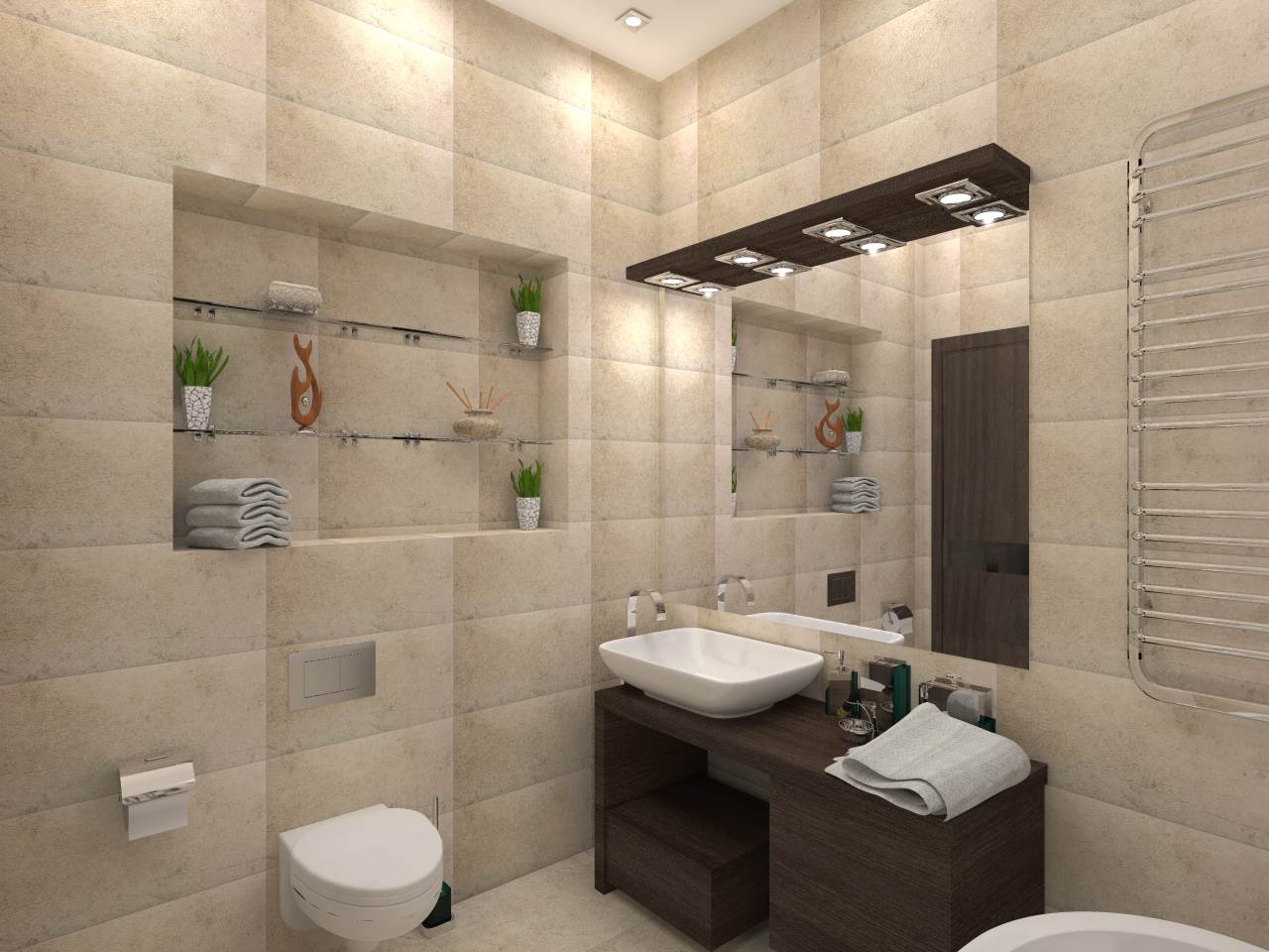 Дизайн-проект квартиры в ЖК "Дирижабль" на Профсоюзной ул.