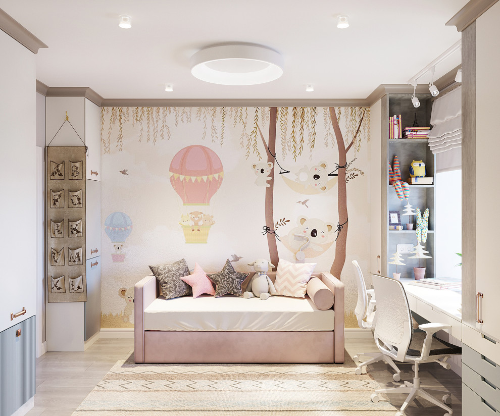 Детская комната из проекта 2к Цветаевой 10