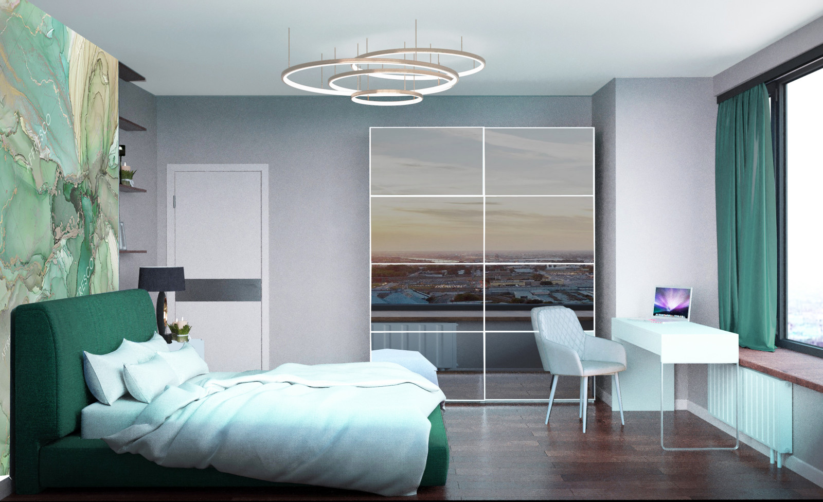 ЖК Дисквери, квартира в современном стиле