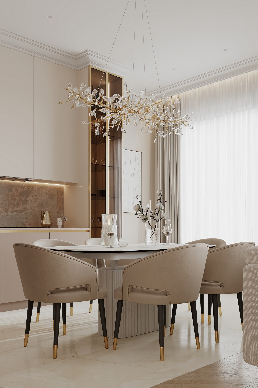 Дизайн и ремонт квартиры в ЖК Режиссёр - Богемная грация