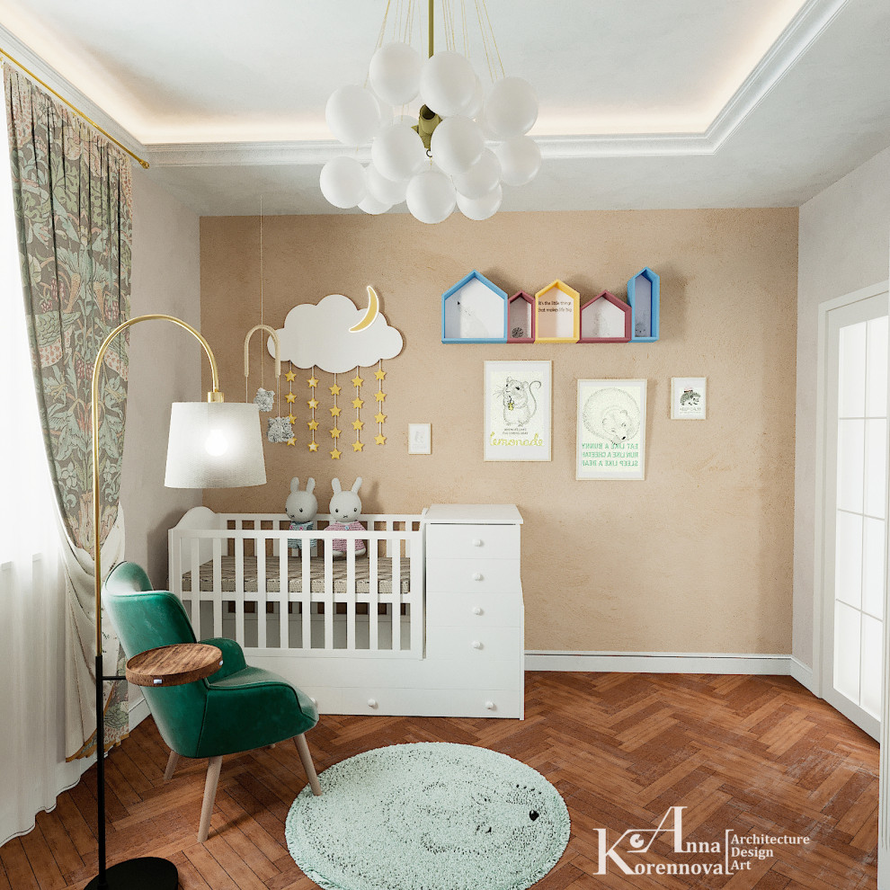 Обложка проекта: Дизайн детской комнаты